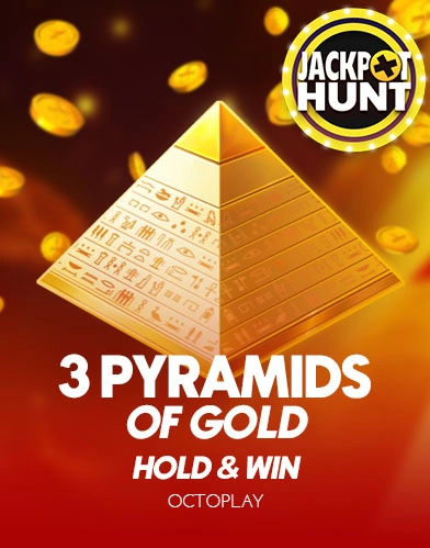 3 Pyramids of Gold Hold and Win